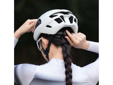 Rockbros LK-15 Carbon Fiber Bike Helmet 58-62cm - White Rockbros LK-15 Carbon Fiber Bike Helmet 58-62cm - White
