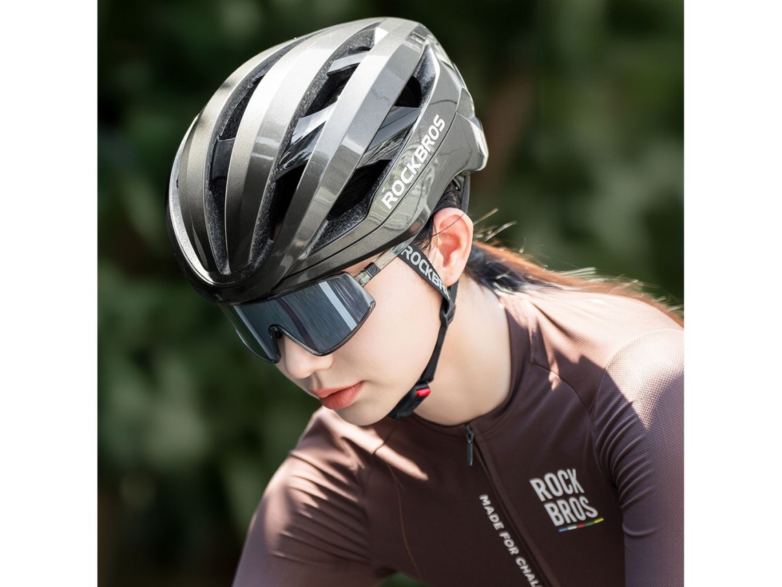 Casco de bicicleta Rockbros LK-79 de 58–62 cm - Gris