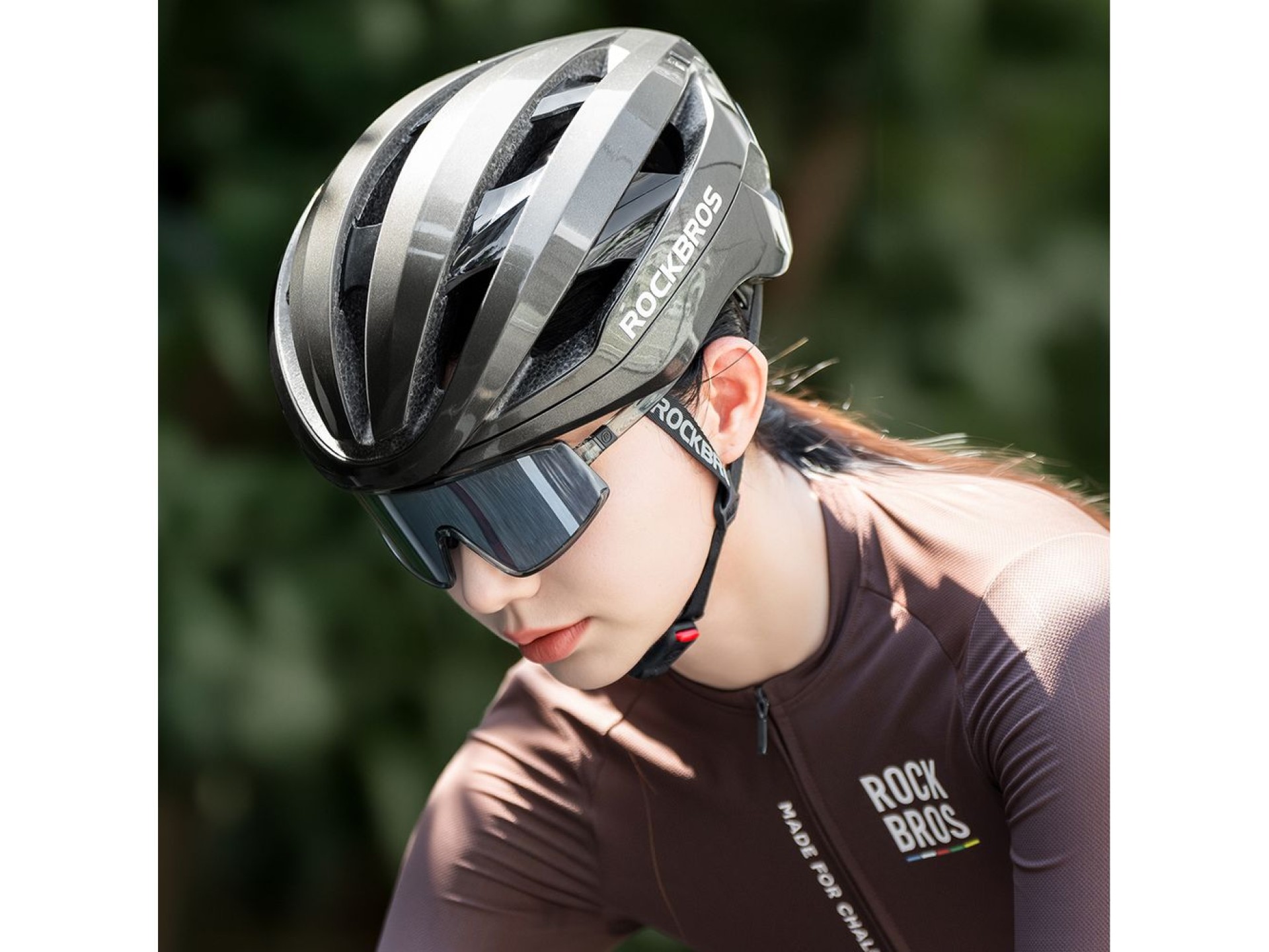 Casco de bicicleta Rockbros LK-79 de 58–62 cm - Gris