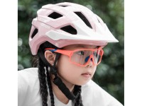 Capacete de ciclismo juvenil Rockbros LK-67 com viseira removível, tamanhos 54 a 58 cm - Rosa Capacete de ciclismo juvenil Rockbros LK-67 com viseira removível, tamanhos 54 a 58 cm - Rosa