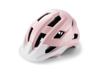 Capacete de ciclismo juvenil Rockbros LK-67 com viseira remov�vel, tamanhos 54 a 58 cm - Rosa