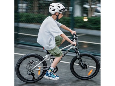 Casco de bicicleta Rockbros LK-67 para jóvenes con visera desmontable, talla 54–58 cm - Blanco Casco de bicicleta Rockbros LK-67 para jóvenes con visera desmontable, talla 54–58 cm - Blanco