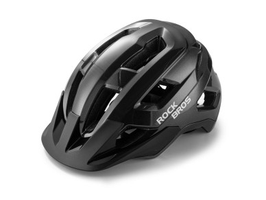 Rockbros LK-67 Youth Bike Helmet with Detachable Visor 54–58 cm - Black Rockbros LK-67 Youth Bike Helmet with Detachable Visor 54–58 cm - Black