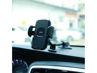 Suporte para celular veicular Joyroom com bra�o flex�vel para painel ou para-brisa, preto (JR-ZS259)