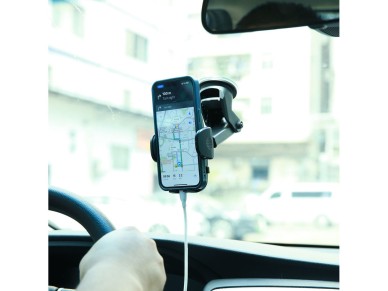 Soporte para tel�fono m�vil Joyroom para coche con brazo telesc�pico extensible para salpicadero y p