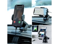 Soporte para teléfono móvil Joyroom para coche con brazo telescópico extensible para salpicadero y p Soporte para teléfono móvil Joyroom para coche con brazo telescópico extensible para salpicadero y p