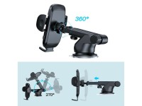 Soporte para teléfono móvil Joyroom para coche con brazo telescópico extensible para salpicadero y p Soporte para teléfono móvil Joyroom para coche con brazo telescópico extensible para salpicadero y p