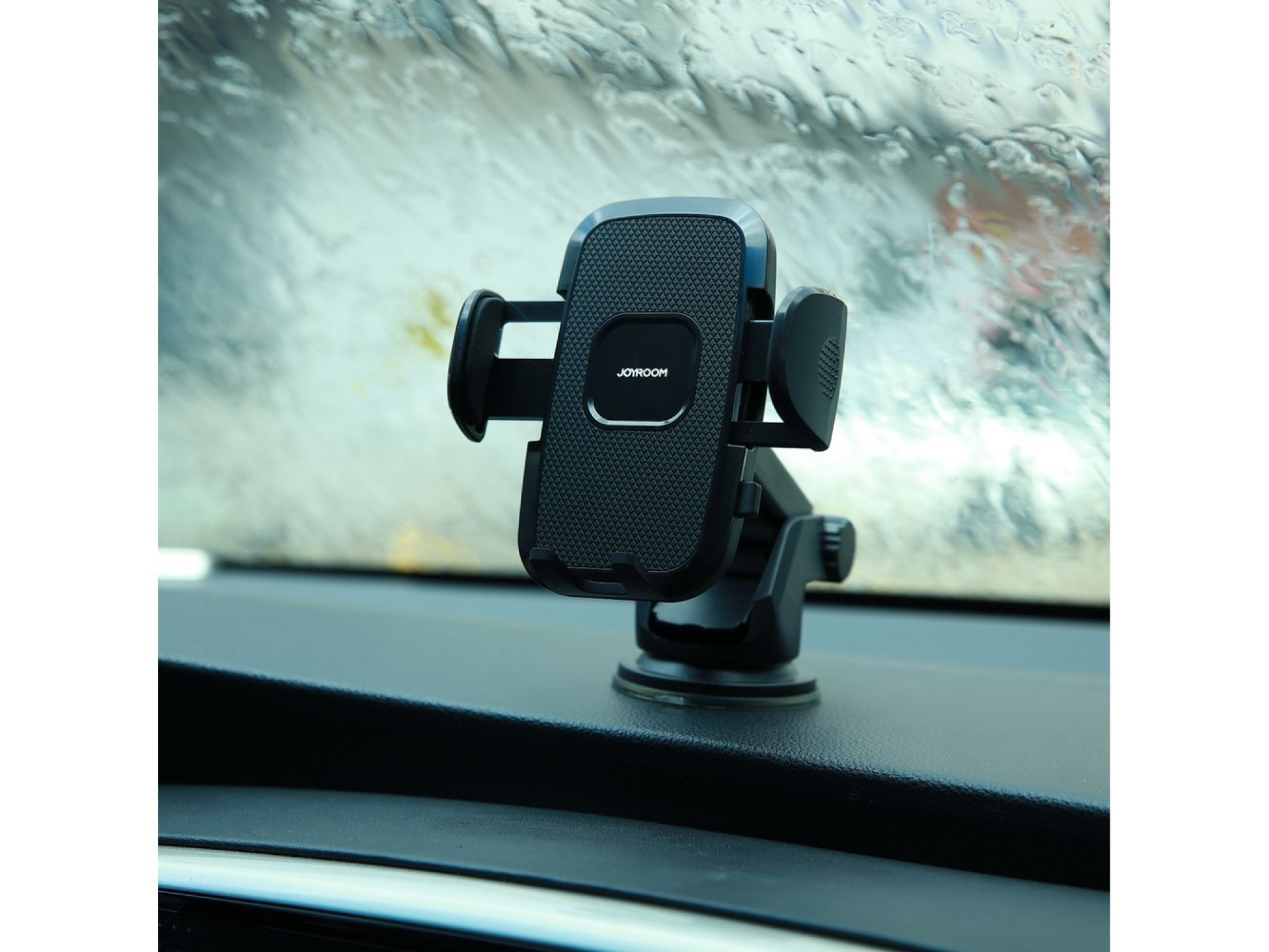 Soporte para teléfono móvil Joyroom para coche con brazo telescópico extensible para salpicadero y p
