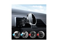 Soporte magnético para coche Joyroom con cargador inalámbrico inductivo Qi de 15 W (compatible con M Soporte magnético para coche Joyroom con cargador inalámbrico inductivo Qi de 15 W (compatible con M