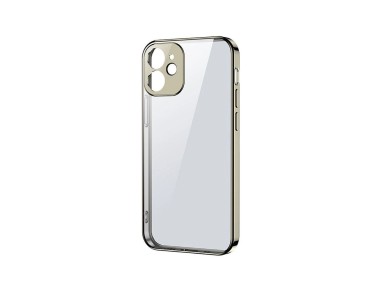 Joyroom New Beauty Series ultra thin case with electroplated frame for iPhone 12 Pro golden (JR-BP74 Joyroom New Beauty Series ultra thin case with electroplated frame for iPhone 12 Pro golden (JR-BP74
