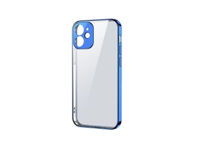 Joyroom New Beauty Series ultra thin case with electroplated frame for iPhone 12 Pro dark-blue (JR-B Joyroom New Beauty Series ultra thin case with electroplated frame for iPhone 12 Pro dark-blue (JR-B