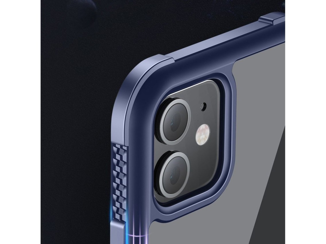 Funda r�gida resistente Joyroom Frigate Series para iPhone 12 Pro Max, color verde (JR-BP772)