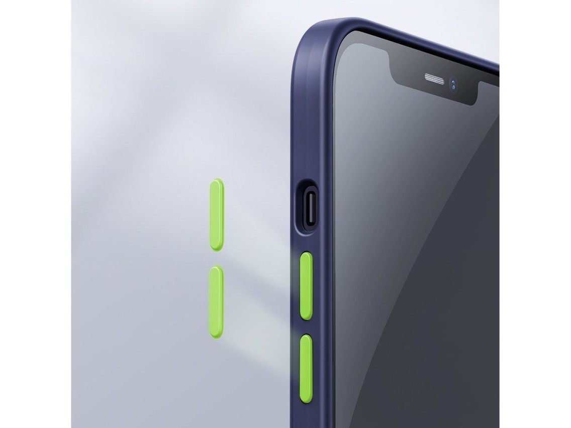 Capa Joyroom Color Series para iPhone 12 Pro Max verde (JR-BP800)