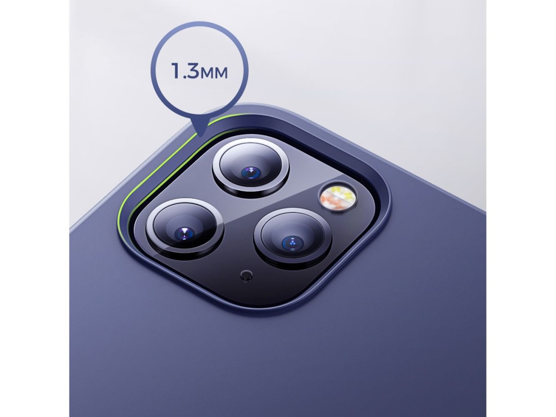 Capa Joyroom Color Series para iPhone 12 Pro Max preta (JR-BP800)