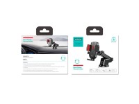 Joyroom car phone holder with telescopic extendable arm for dashboard and window black (JR-OK3) Joyroom car phone holder with telescopic extendable arm for dashboard and window black (JR-OK3)