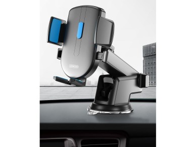 Joyroom car phone holder with telescopic extendable arm for dashboard and window black (JR-OK3) Joyroom car phone holder with telescopic extendable arm for dashboard and window black (JR-OK3)
