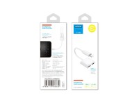 Joyroom S-Y104 headphone Lightning / 2x Lightning adapter - white Joyroom S-Y104 headphone Lightning / 2x Lightning adapter - white