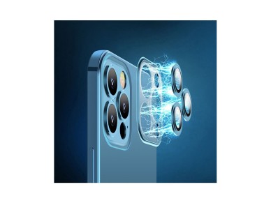 Joyroom Chery Mirror Case Cover for iPhone 13 Pro Metallic Frame Silver (JR-BP908 silver)