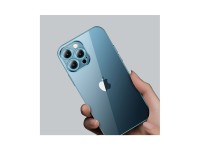 Funda Joyroom Chery Mirror para iPhone 13 Pro con marco met�lico plateado (JR-BP908 plata)
