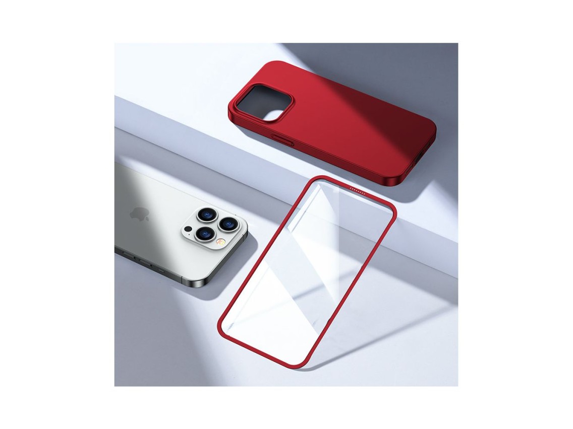 Funda completa Joyroom 360 para iPhone 13 Pro Max (parte delantera y trasera) + protector de pantall