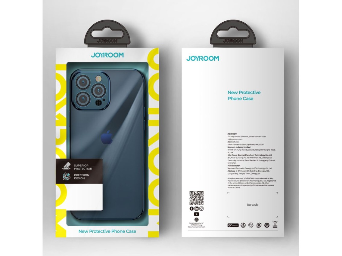 Funda Joyroom Chery Mirror para iPhone 13 Pro con marco met�lico plateado (JR-BP908 plata)