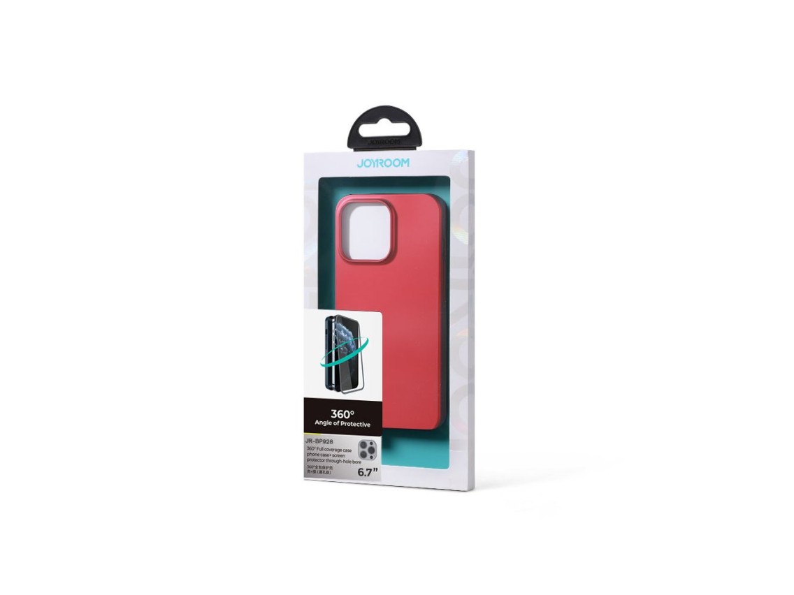 Funda completa Joyroom 360 para iPhone 13 Pro Max (parte delantera y trasera) + protector de pantall