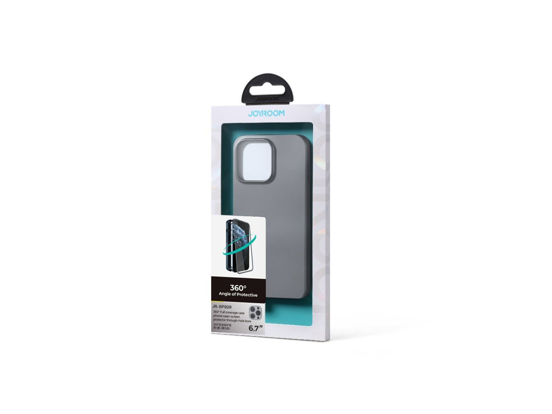 Funda Joyroom 360 completa para iPhone 13 Pro Max (parte delantera y trasera) + protector de pantall