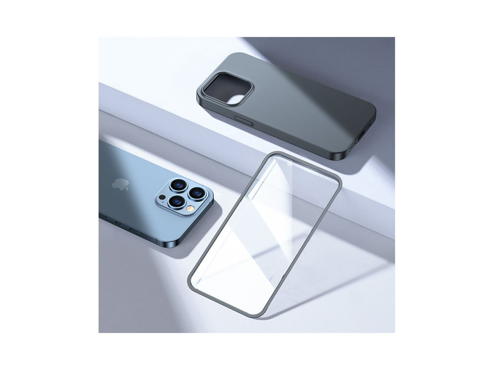 Funda Joyroom 360 completa para iPhone 13 Pro Max (parte delantera y trasera) + protector de pantall