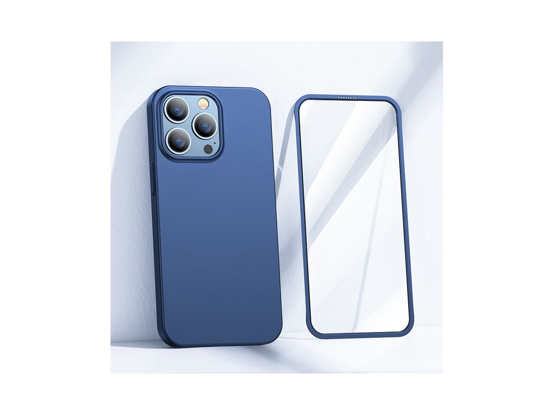 Joyroom 360 Full Case front and back cover for iPhone 13 Pro Max + tempered glass screen protector b