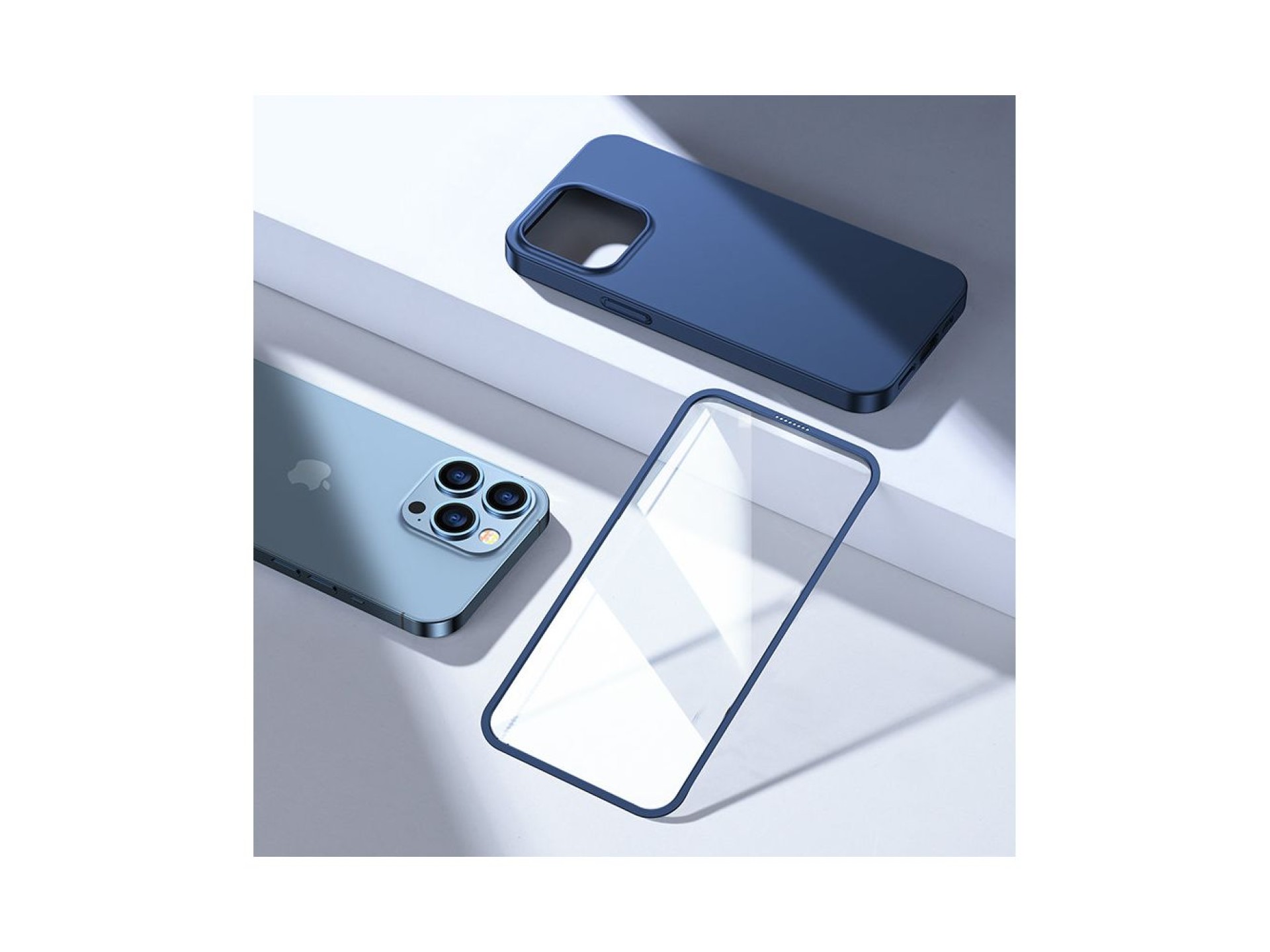 Joyroom 360 Full Case front and back cover for iPhone 13 Pro Max + tempered glass screen protector b
