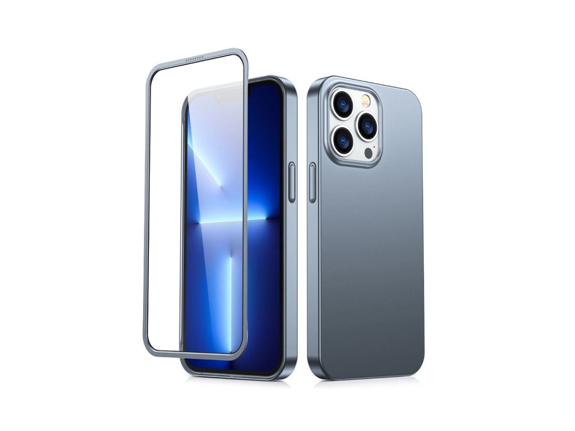 Funda Joyroom 360 completa para iPhone 13 Pro Max (parte delantera y trasera) + protector de pantall