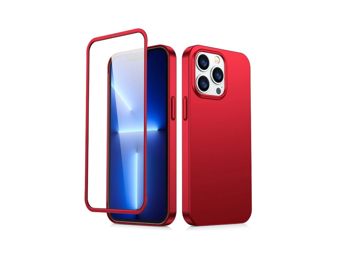 Capa completa Joyroom 360 para iPhone 13 Pro, com proteção frontal e traseira + película de vidro te