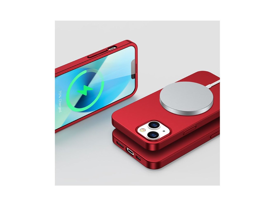 Funda Joyroom 360 completa para iPhone 13 (parte delantera y trasera) + protector de pantalla de vid
