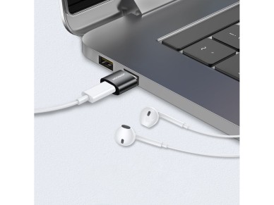 Joyroom adapter from USB Type C (female) to USB (male) 2 pcs. black (S-H152 Black)
