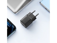Cargador de pared rápido Joyroom USB Tipo C 20W Power Delivery Quick Charge 3.0 AFC negro (L-P202) Cargador de pared rápido Joyroom USB Tipo C 20W Power Delivery Quick Charge 3.0 AFC negro (L-P202)