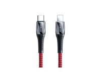 Cable Joyroom S-1224K2 USB-C / Lightning PD 20W 2.4A 1.2m - rojo