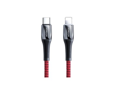 Cable Joyroom S-1224K2 USB-C / Lightning PD 20W 2.4A 1.2m - rojo Cable Joyroom S-1224K2 USB-C / Lightning PD 20W 2.4A 1.2m - rojo