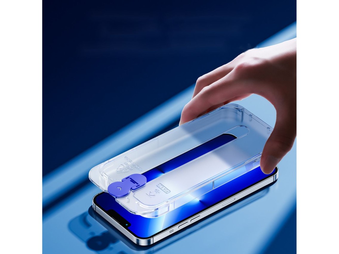Cristal Joyroom Knight para iPhone 14 Plus con kit de montaje transparente (JR-H11)