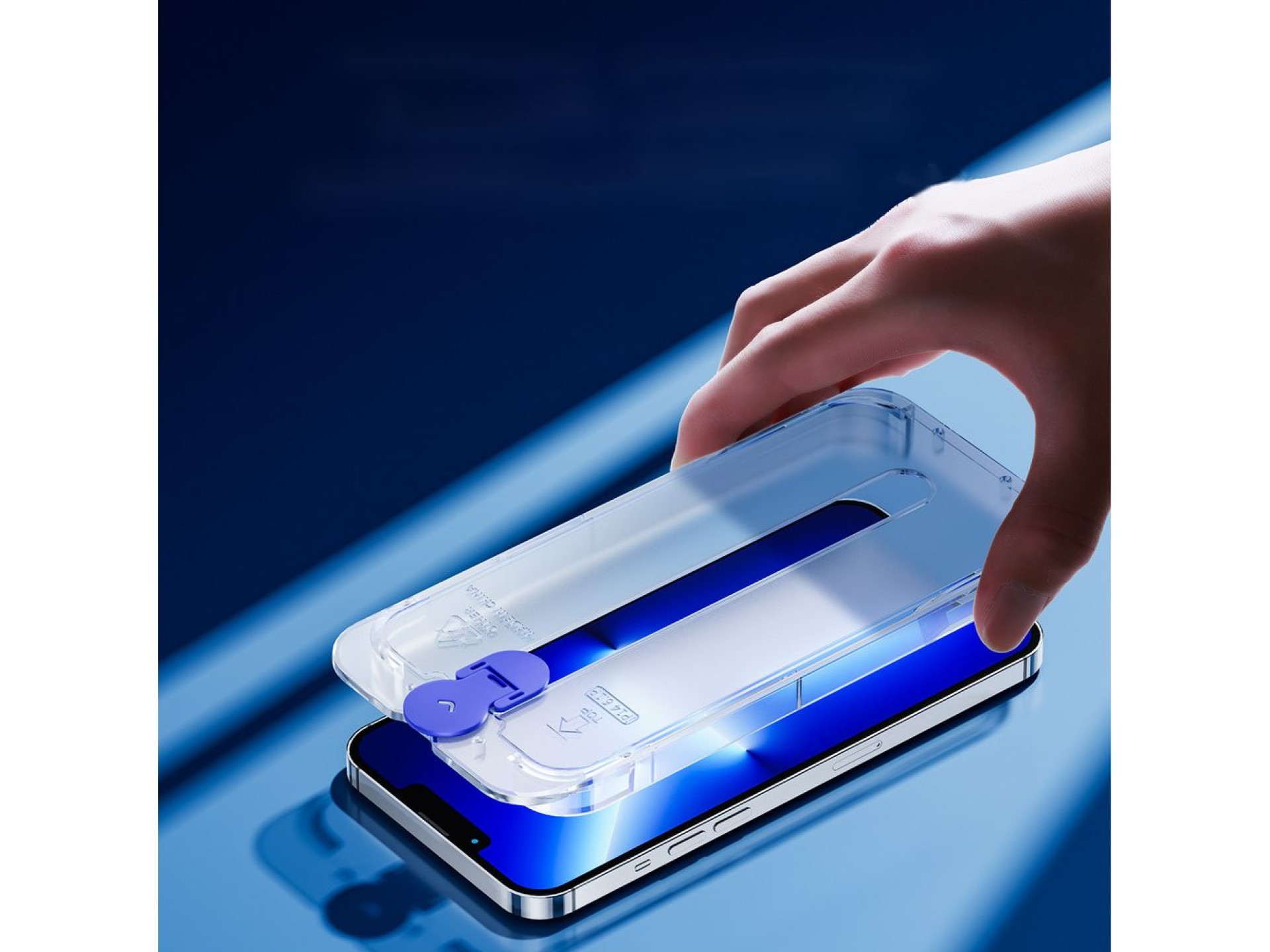 Cristal Joyroom Knight para iPhone 14 Plus con kit de montaje transparente (JR-H11)
