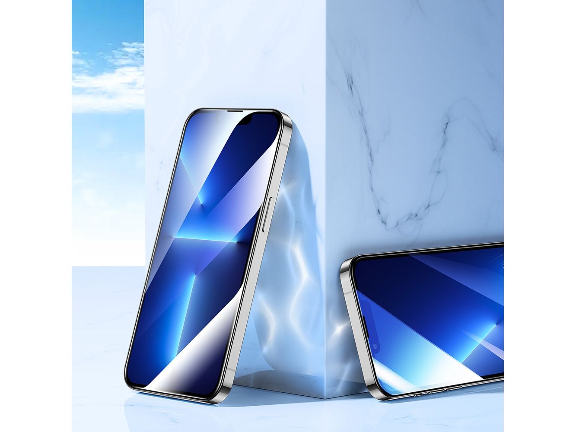 Joyroom Knight 2,5D TG Tempered Glass for iPhone 14 Plus Full Screen with Frame Transparent (JR-H03)