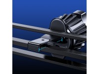 Suporte para celular veicular Joyroom com carregador indutivo Qi de 15W (compatível com MagSafe) par Suporte para celular veicular Joyroom com carregador indutivo Qi de 15W (compatível com MagSafe) par