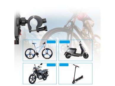 Soporte para tel�fono m�vil Joyroom para bicicleta/scooter/motocicleta, color negro (JR-ZS288)