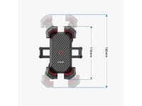 Suporte para celular Joyroom para bicicleta/scooter/motocicleta, preto (JR-ZS288) Suporte para celular Joyroom para bicicleta/scooter/motocicleta, preto (JR-ZS288)