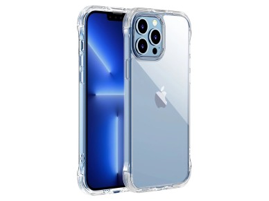 Joyroom Defender Series case for iPhone 13 Pro rugged housing with hooks kickstand transparent (JR-B