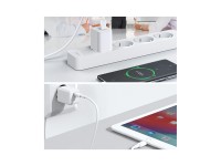 Cargador de pared rápido Joyroom USB Tipo C 25W 3A Enchufe europeo blanco (L-P251) Cargador de pared rápido Joyroom USB Tipo C 25W 3A Enchufe europeo blanco (L-P251)