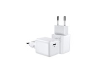 Cargador de pared rápido Joyroom USB Tipo C 25W 3A Enchufe europeo blanco (L-P251) Cargador de pared rápido Joyroom USB Tipo C 25W 3A Enchufe europeo blanco (L-P251)