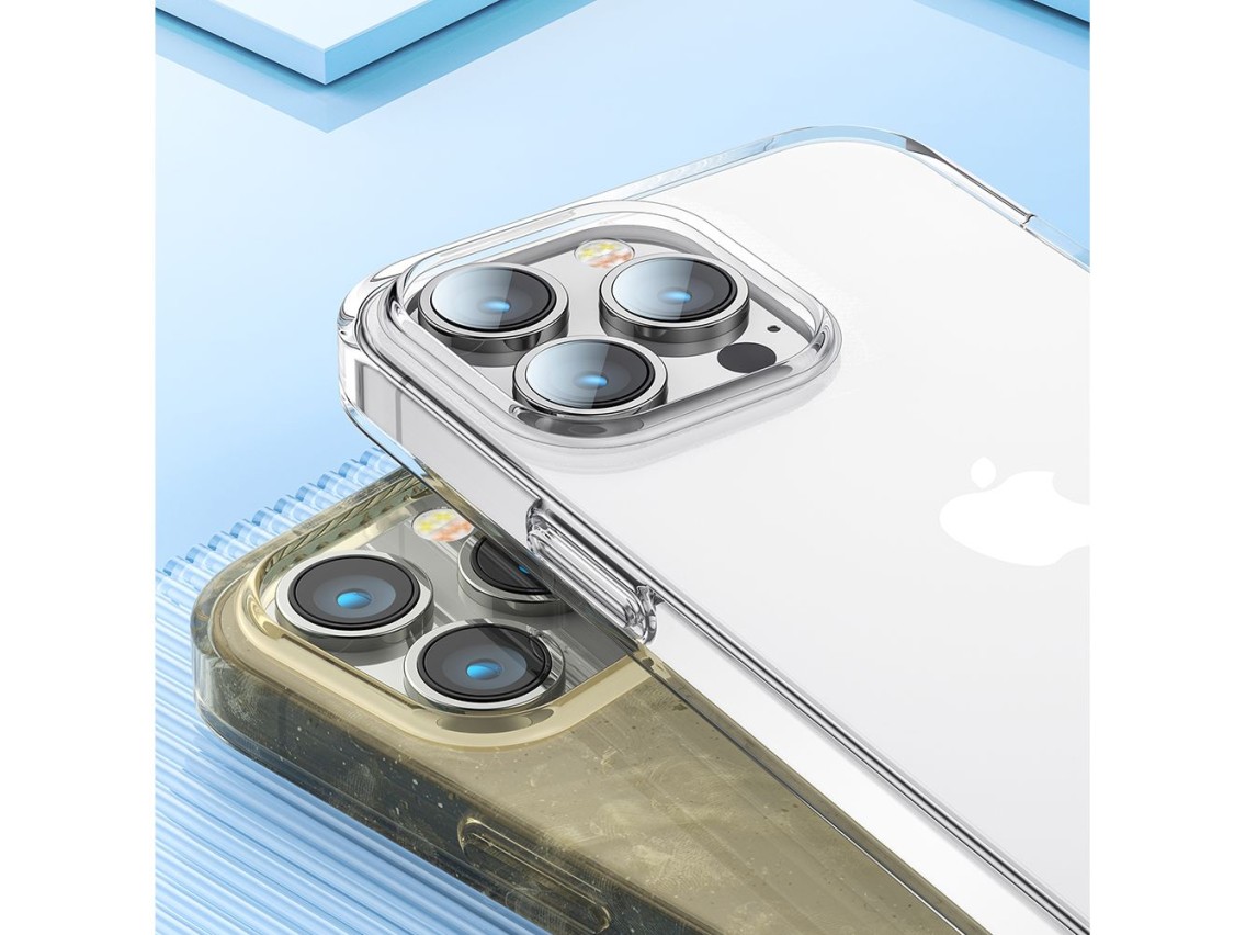 Funda Joyroom 14X para iPhone 14 Plus, carcasa resistente transparente (JR-14X3)