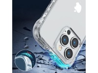Joyroom Defender Series Case Cover for iPhone 14 Plus Armored Hook Cover Stand Clear (JR-14H3)