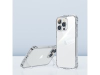 Joyroom Defender Series Case Cover for iPhone 14 Plus Armored Hook Cover Stand Clear (JR-14H3)