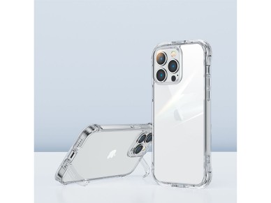 Joyroom Defender Series Case Cover for iPhone 14 Armored Hook Cover Stand Clear (JR-14H1) Joyroom Defender Series Case Cover for iPhone 14 Armored Hook Cover Stand Clear (JR-14H1)